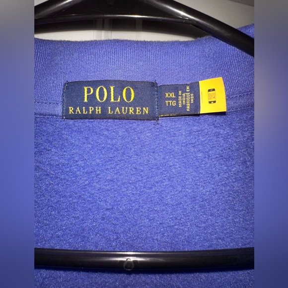 Polo by Ralph Lauren  XXL/TTG quarter zip pull over sweater. - Picture 3 of 5